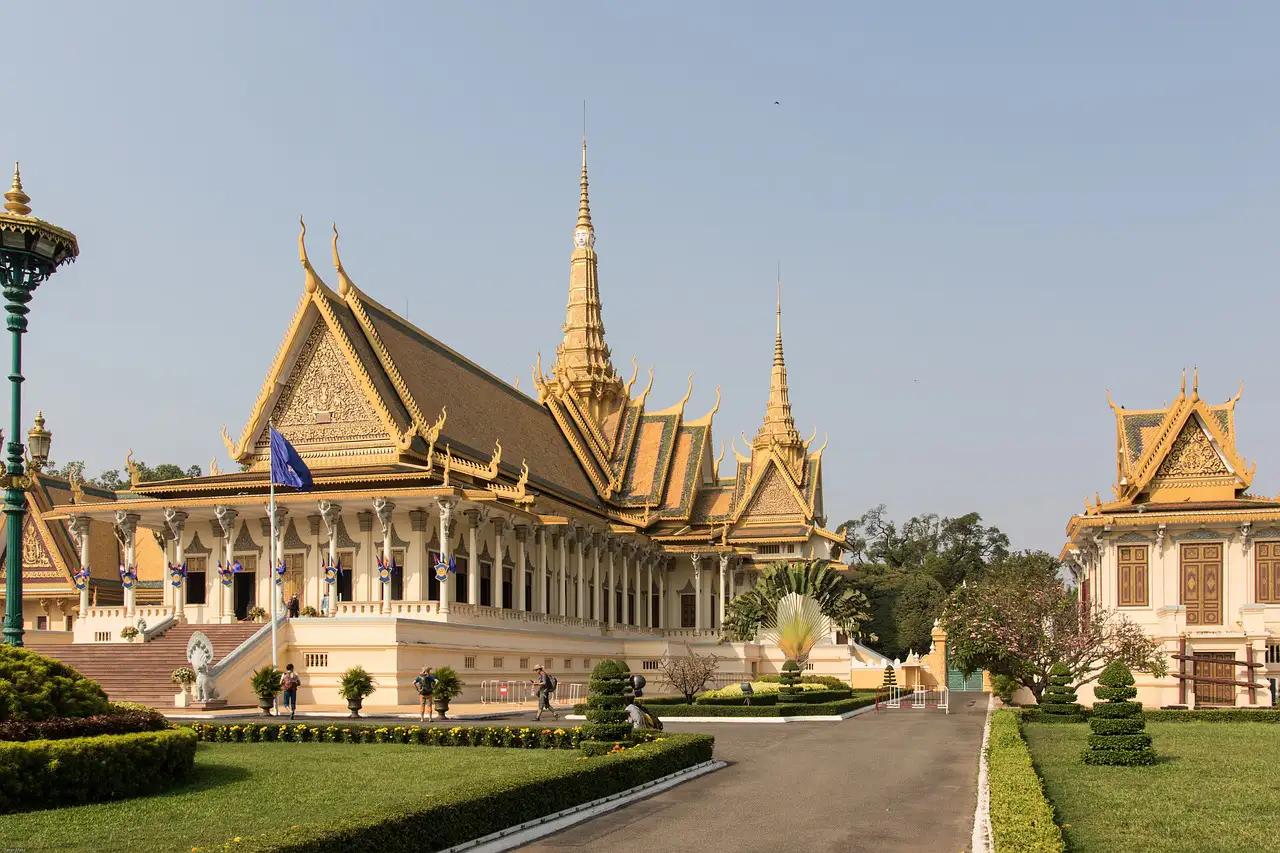 Le palais royal de Phnom Penh - Cambodge