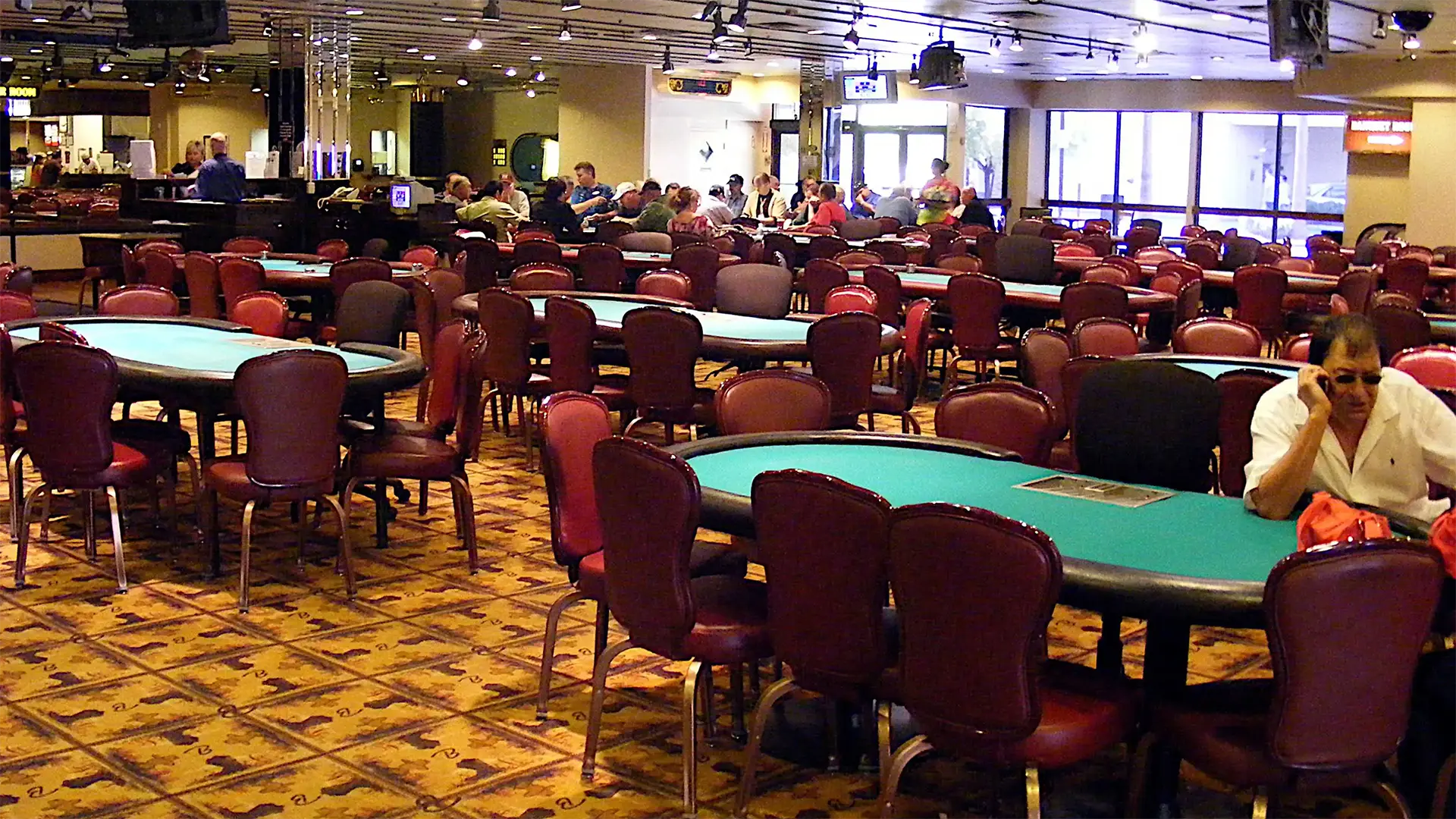 Salle de Poker au Binion’s – Las Vegas