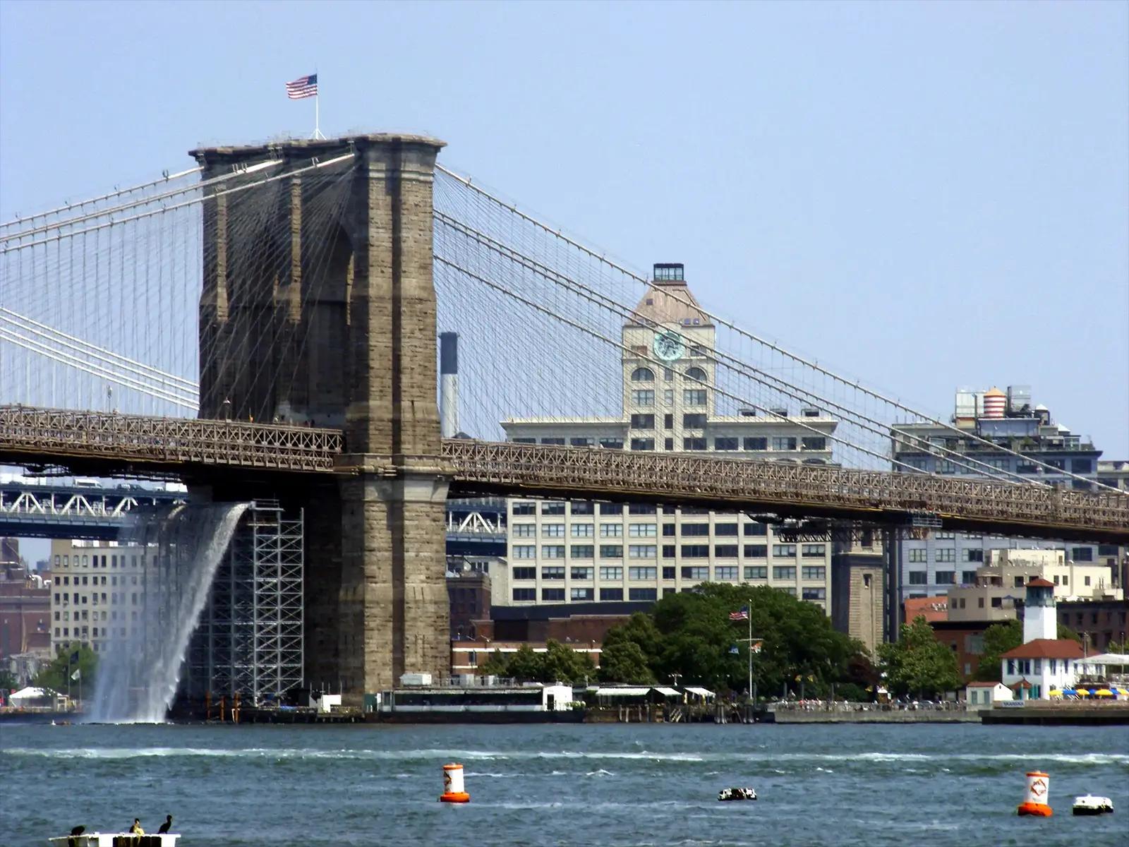 Pont de Brooklyn à Manhattan - New-York