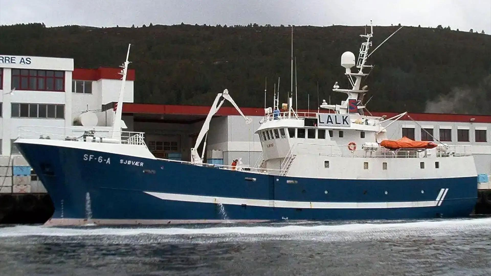 Le bateau de pêche sur lequel j’ai travaillé en Norvège