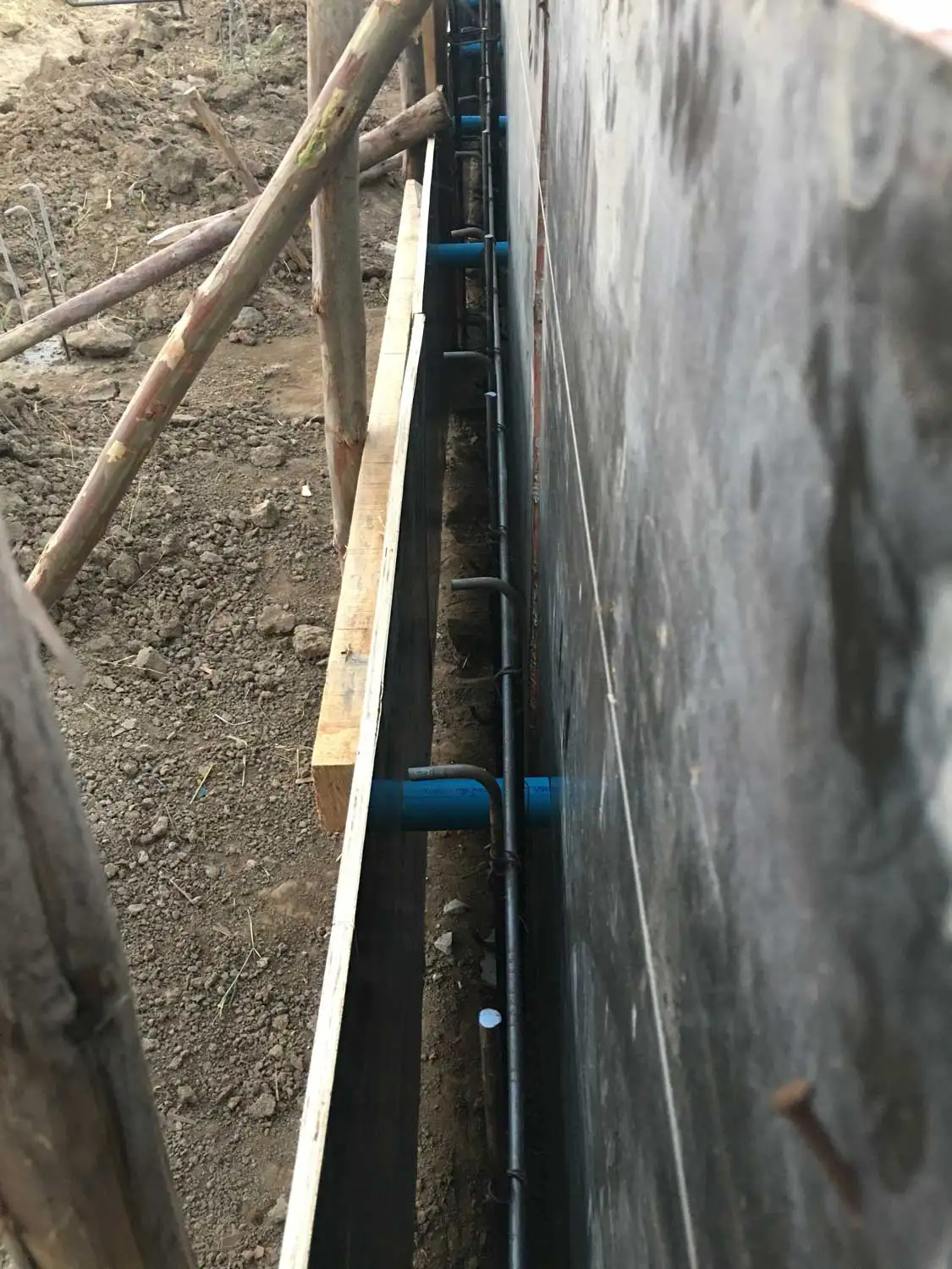 Prévoyez des évacuations pour l’eau de pluie